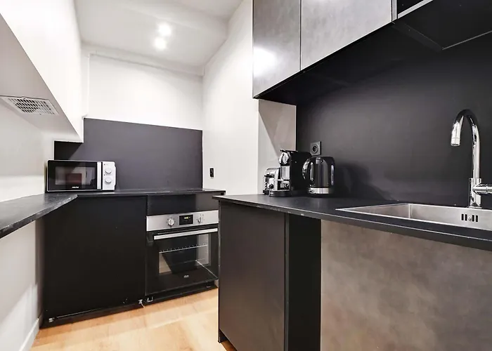 公寓 Les Halles - Grands Boulevards Cozy 1br - 4p *