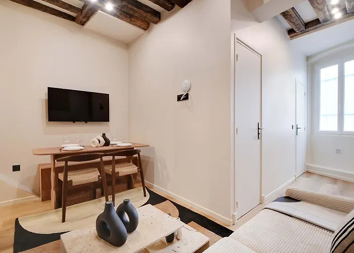 公寓 Les Halles - Grands Boulevards Cozy 1br - 4p *